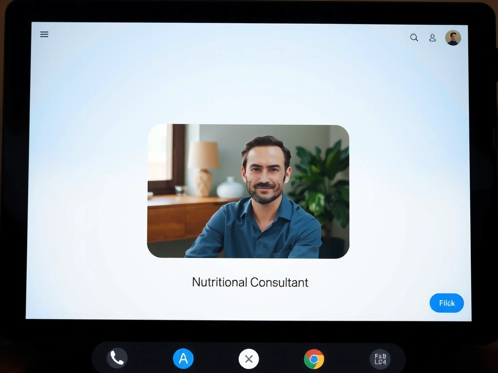 Ukázka rozhraní Google Meet